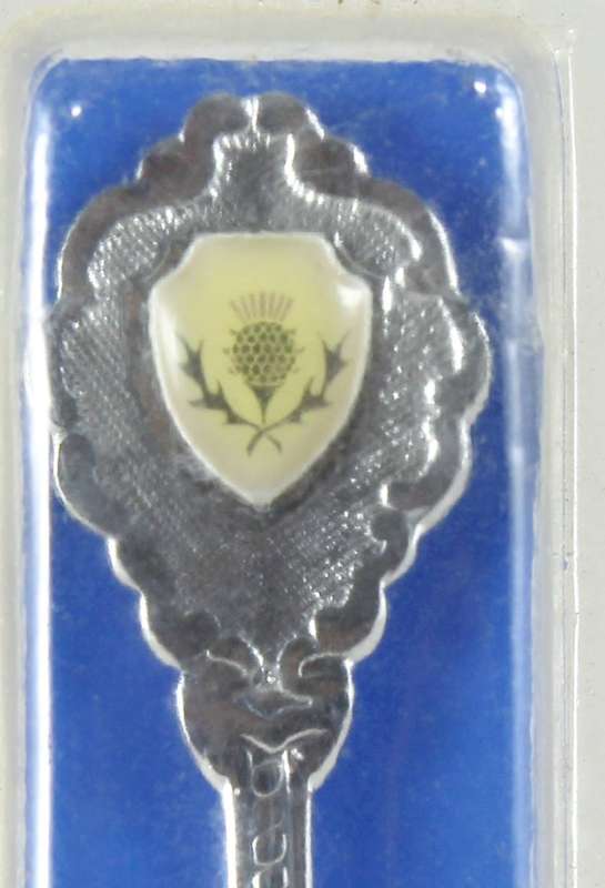 Souvenir spoon - Crest stainless