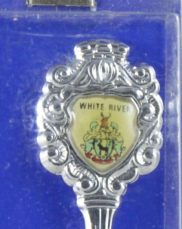 Souvenir spoon - White River