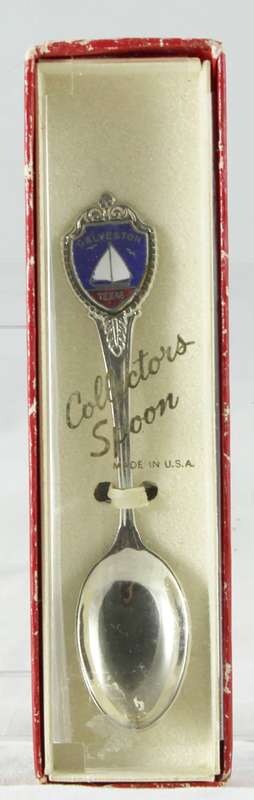 Souvenir spoon - Galveston Texas