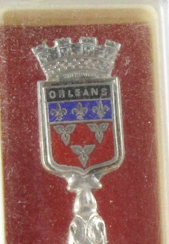 Souvenir spoon - Orleans silver plated