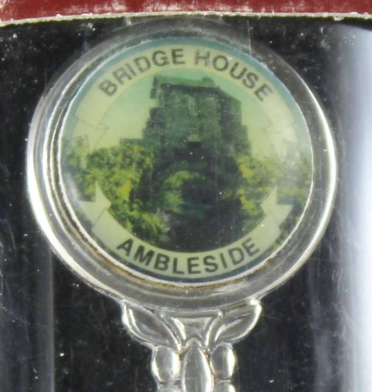 Souvenir spoon - Bridge House - Ambleside silver plated