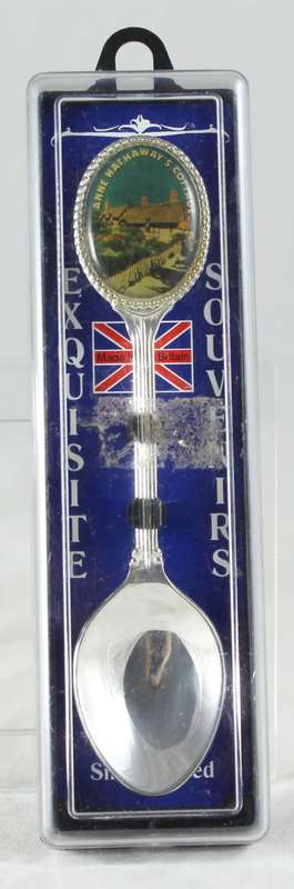 Souvenir spoon - Anne Hathaway's cottage silver plated