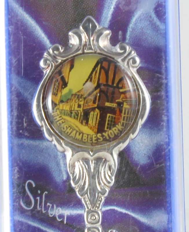 Souvenir spoon - The Shambles York silver plated