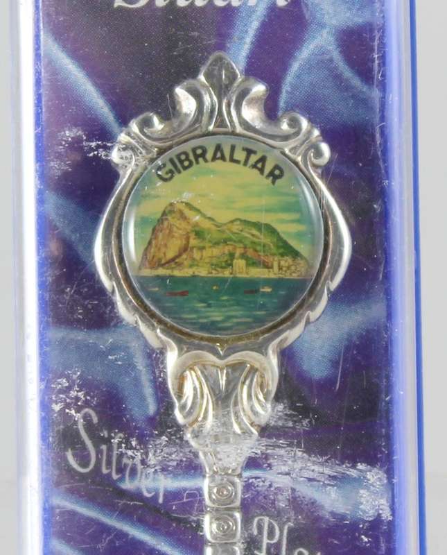 Souvenir spoon - Gibraltar silver plated