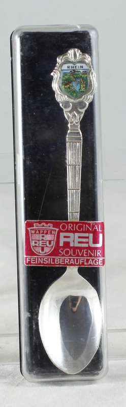 Souvenir spoon - Rhein silver plated