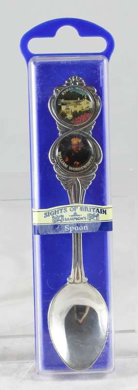 Souvenir spoon - William Woodsworth silver plated