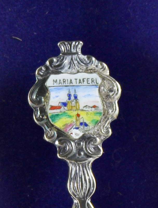 Souvenir spoon - Maria Taferl silver plated