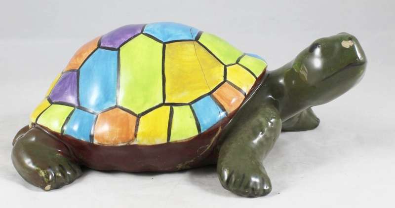 Hand Made - Large Tortoise - Beautiful! - Bid Now!!!