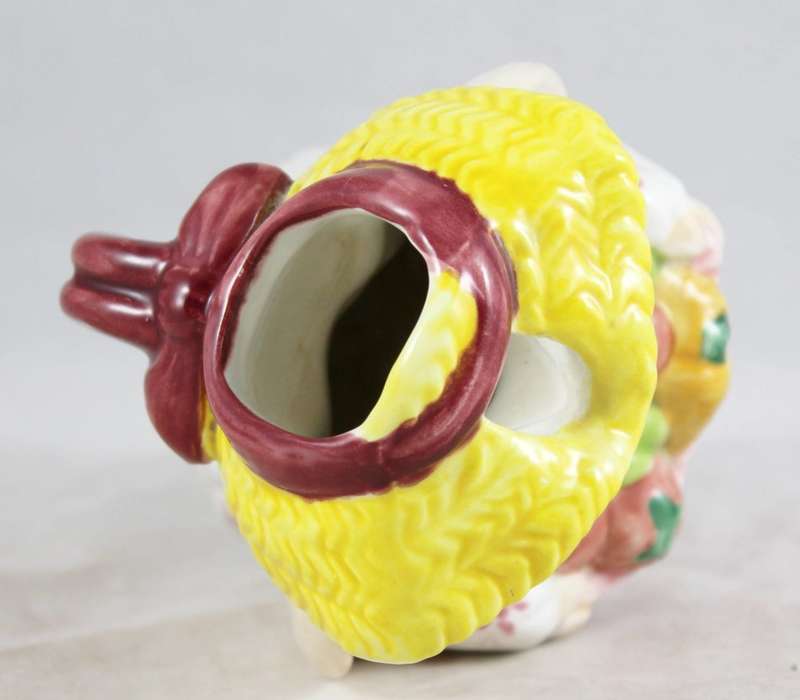 Character milk jug - rabbit carrying fruit