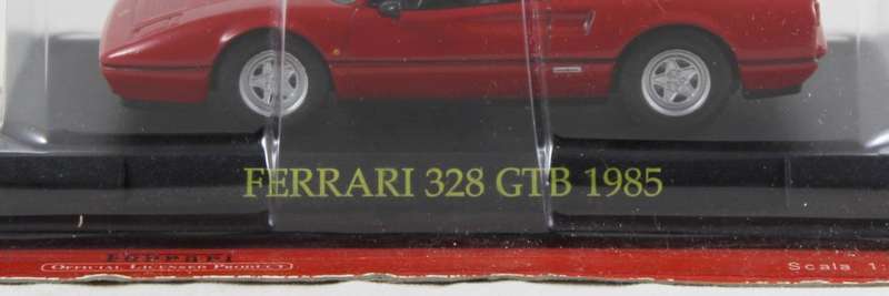 Ferrari Collection - Diecast Metal - 328 GTB 1985 - Bid now!!