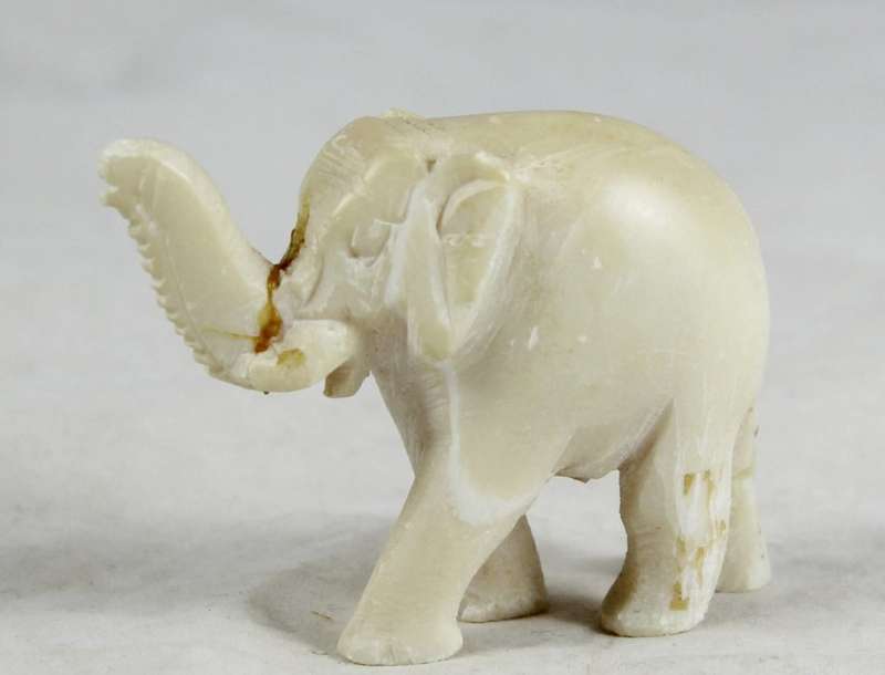 Stone - Elephant - Beautiful! - Bid Now!!!