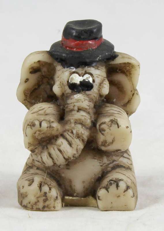 Small Elephant with a Top Hat