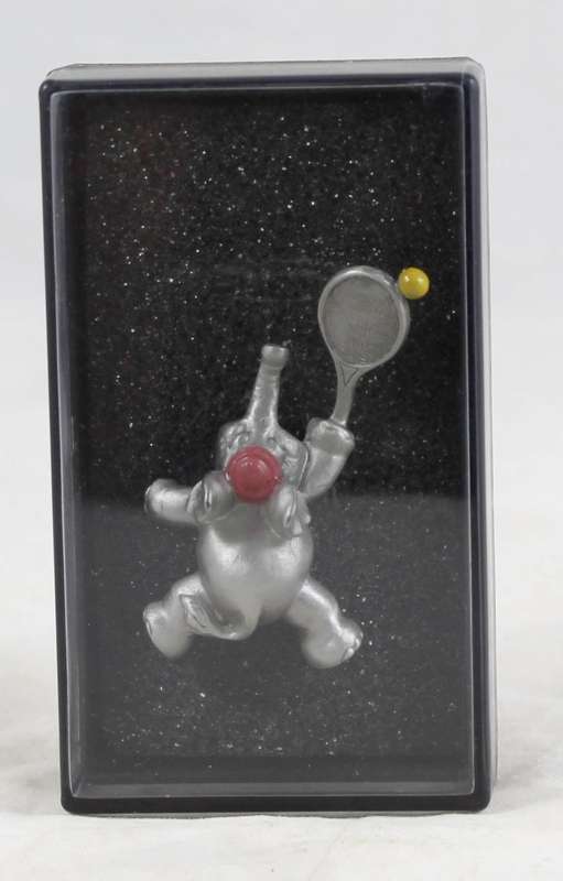 Royal Selangor - Pewter Elephant Playing Tennis - Beautiful!