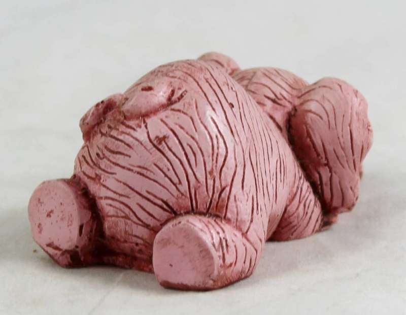 Pink elephant with mouse