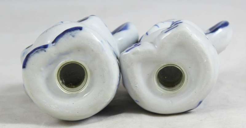 Blue & White - Elephant Salt & Pepper Set - Beautiful!