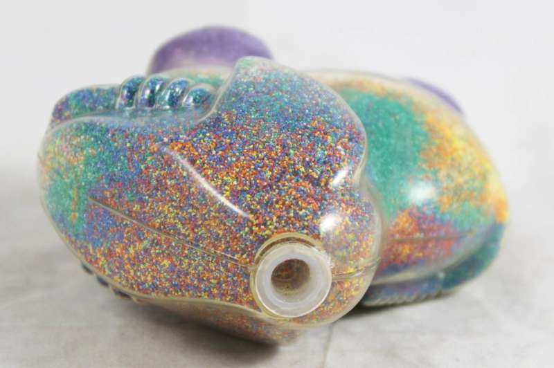 Coloured sand - elephant shaped