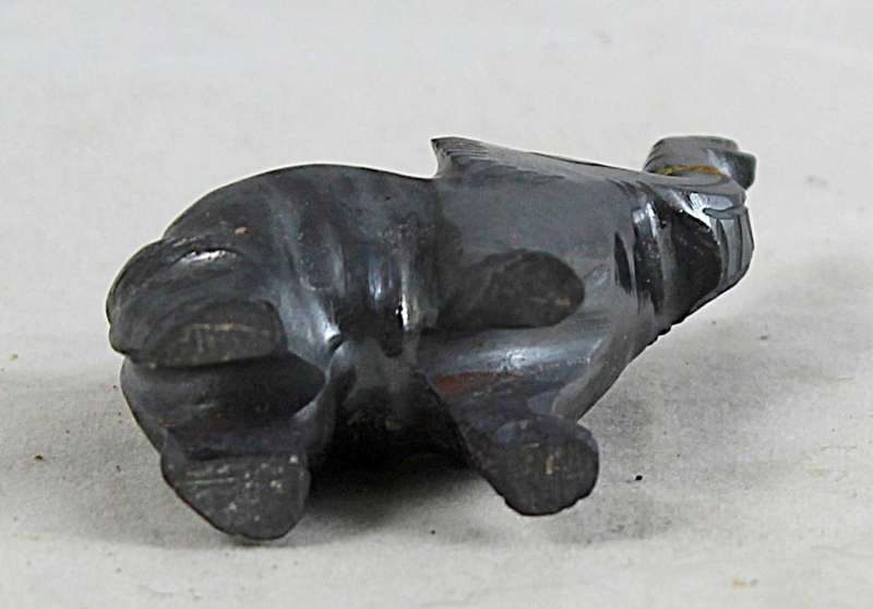 Metal cast elephant