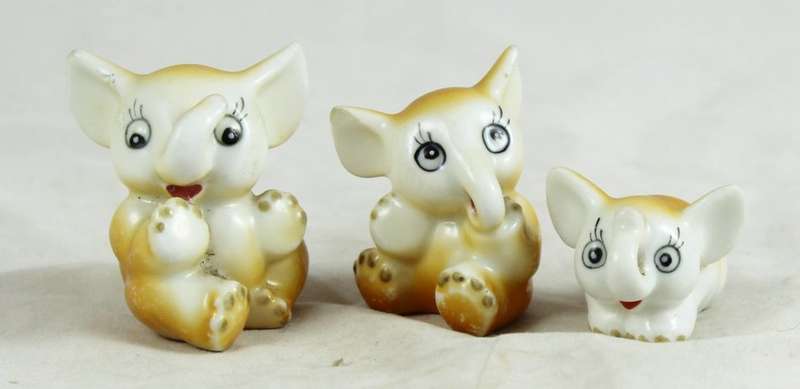 Trio - baby elephants