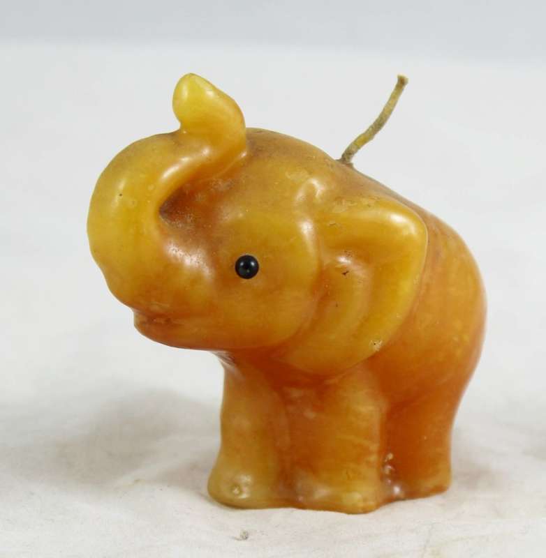 Small elephant candle