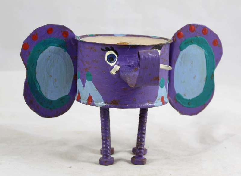 Repurposed elephant candle