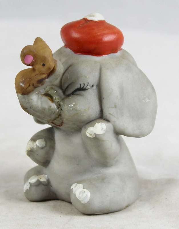 Elephant with Mouse - Beautiful! - Bid Now!!!