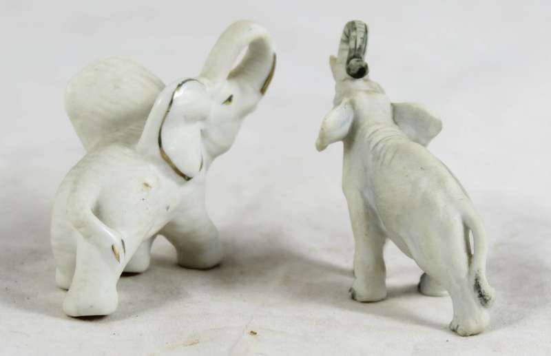 Pair of white elephants