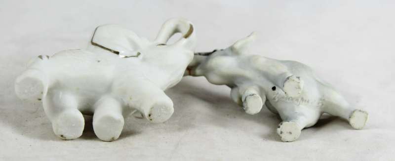 Pair of white elephants