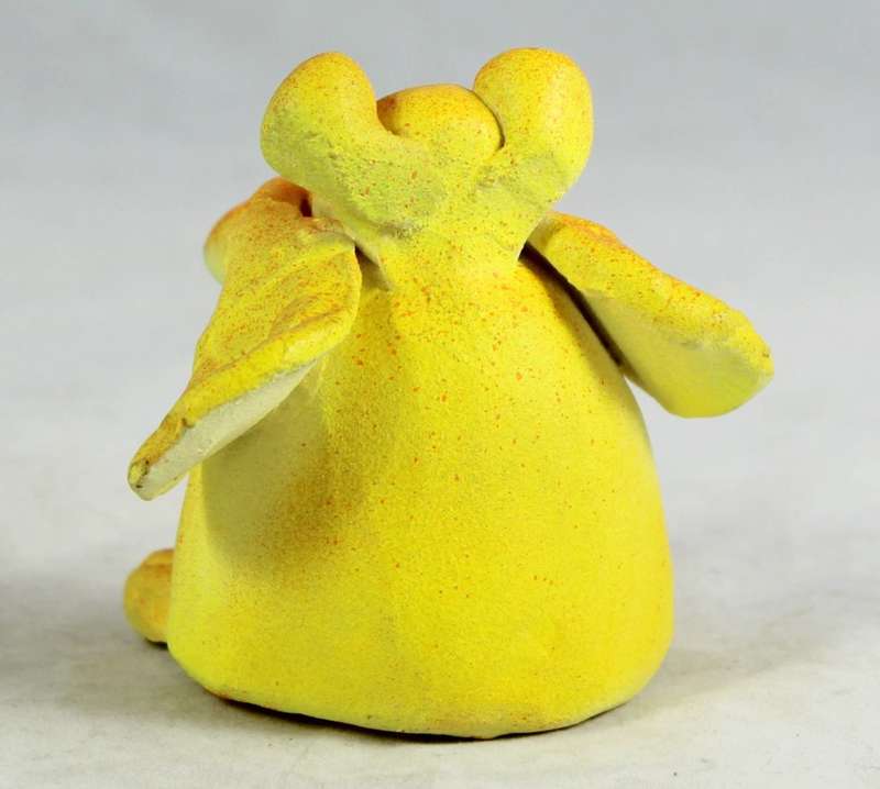 Funky yellow elephant