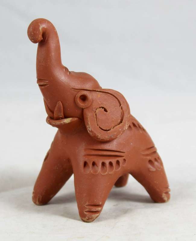 Small brown elephant
