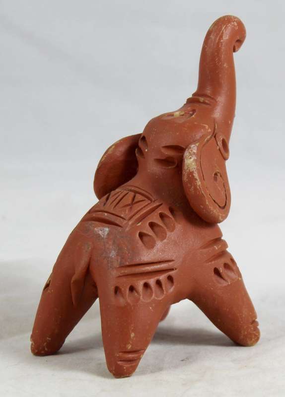 Small brown elephant