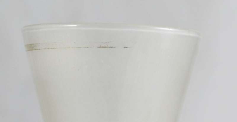 Opaque - Vase - Flower Motif - Gorgeous!