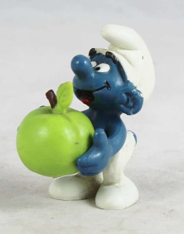 Smurfs - Green Apple - Schleich Peyo 1983 - Gorgeous! - Bid Now!!!