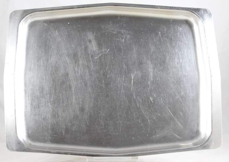 Rectangle tray - stainless steel