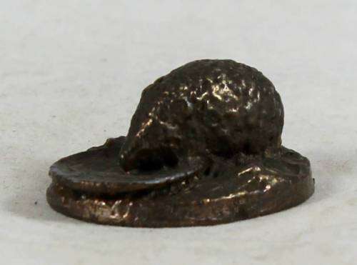 Solid Brass - Miniature Ornament - Hedgehog - Beautiful!