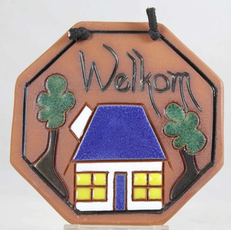 Pottery Sign - Welkom - Beautiful!