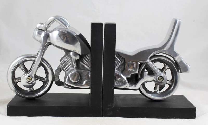 Chopper book ends