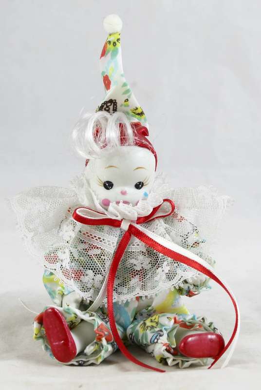 Baby clown red Pierrot