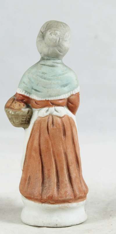 Very old woman carrying a basket