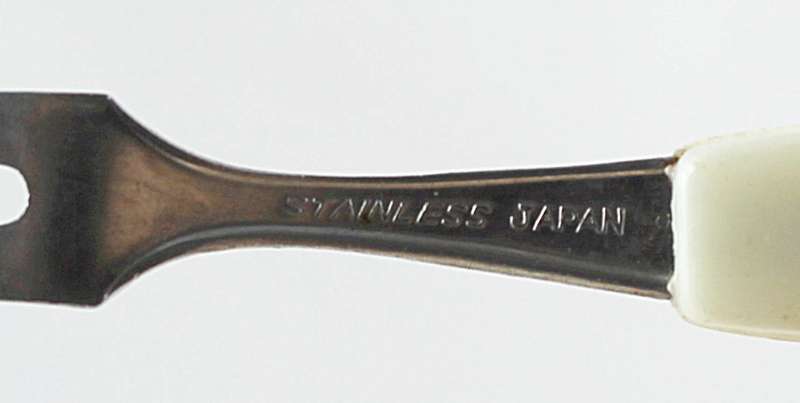 White snail/prawn forks - Set of six