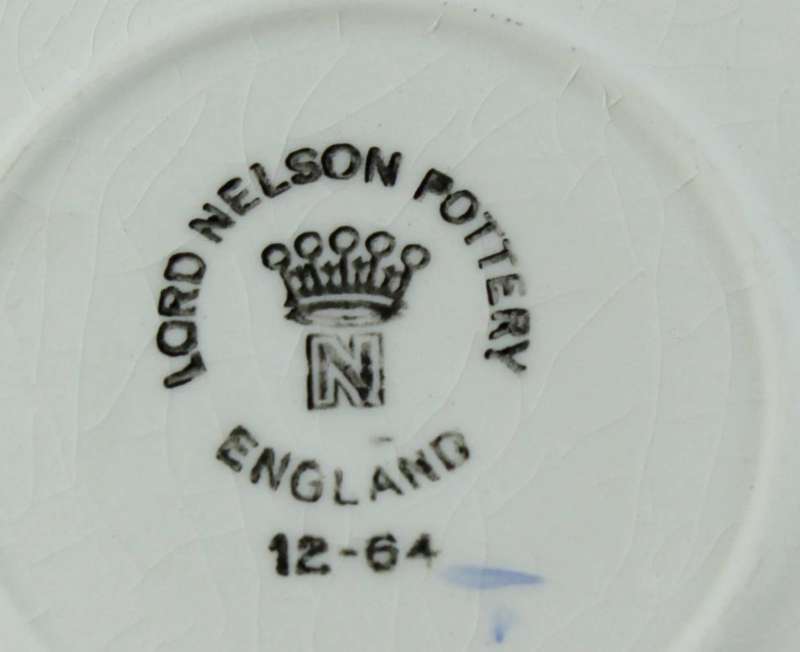 Lord Nelson pottery trio