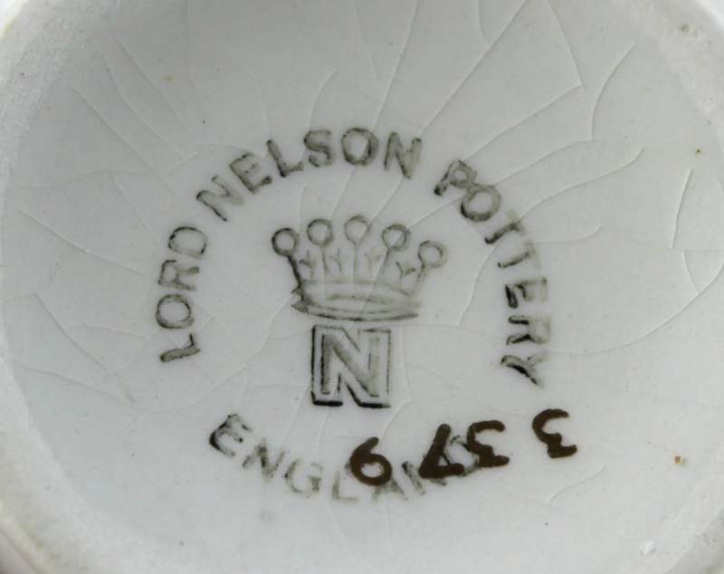 Lord Nelson pottery trio