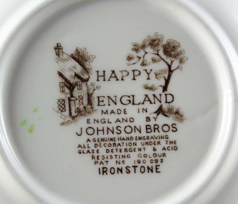 Johnson Bros - Ironstone - Happy England tureen