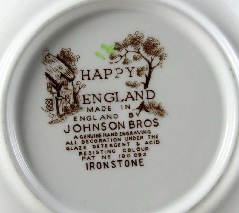 Johnson Bros - Ironstone - Happy England serving bowl
