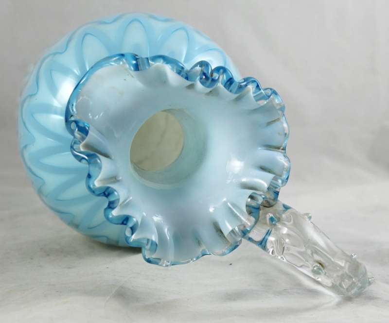 Art glass ewer