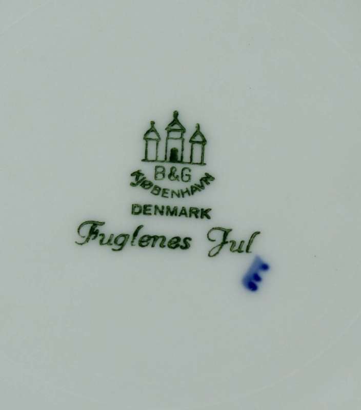 Copenhagen - porcelain wall plate - Fungfenes 1967
