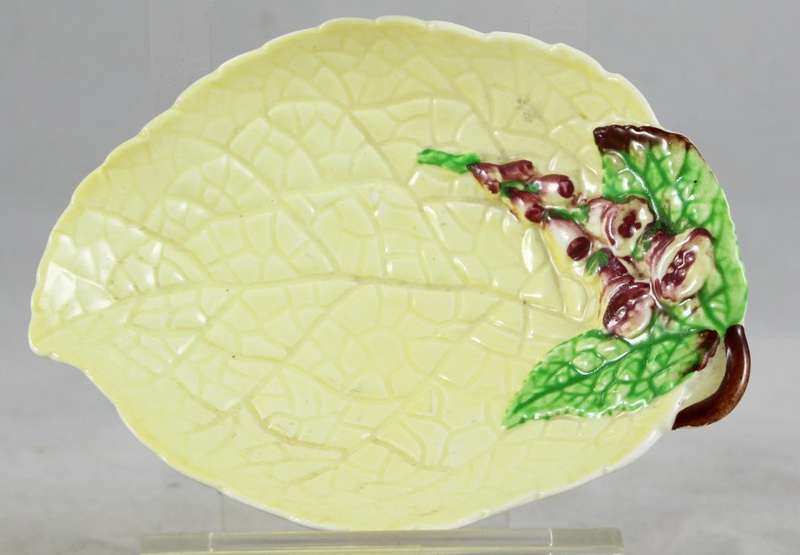 Carlton Ware - Australian design - yellow leaf trinket dish