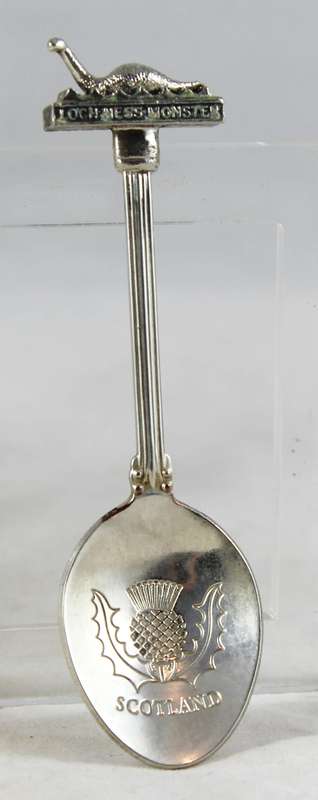 Souvenir spoon - Loch Ness monster