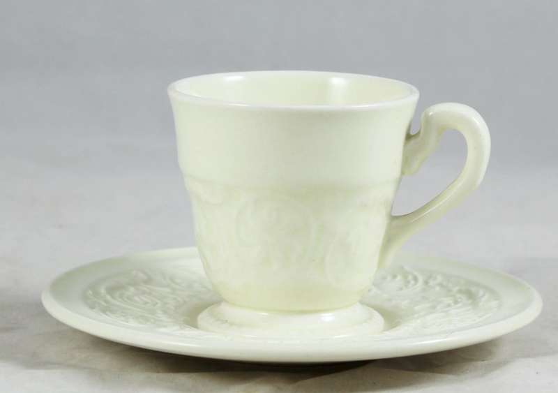 Wedgwood - Patrician (USA Design) - Demitasse Duo - Beautiful! - Bid Now!!