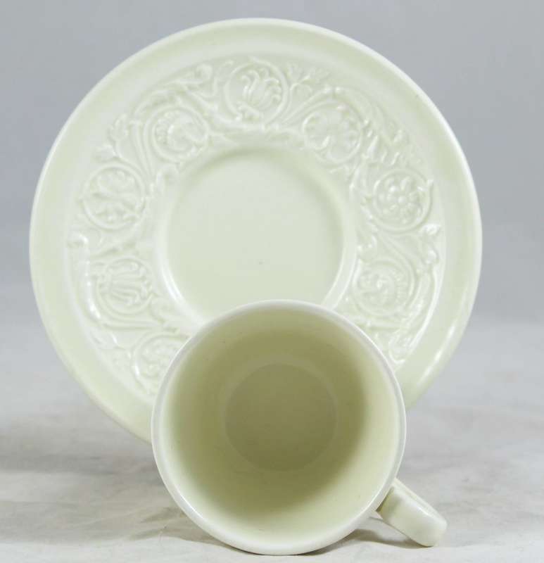 Wedgwood - Patrician (USA Design) - Demitasse Duo - Beautiful! - Bid Now!!