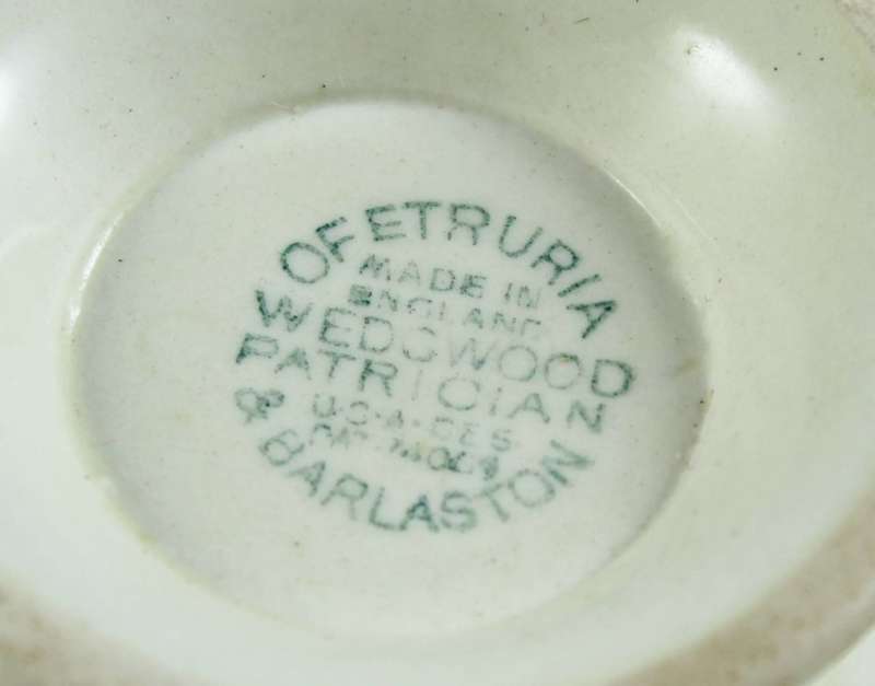 Wedgwood - Patrician (USA Design) - Demitasse Duo - Beautiful! - Bid Now!!